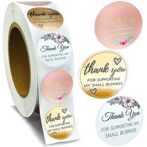 500pcs Per Roll. Thank You for Supporting My Small Business NIP